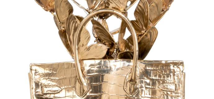 Hermès bronze - 21.3 x 15.7 x 9.8 - free standing sculpture